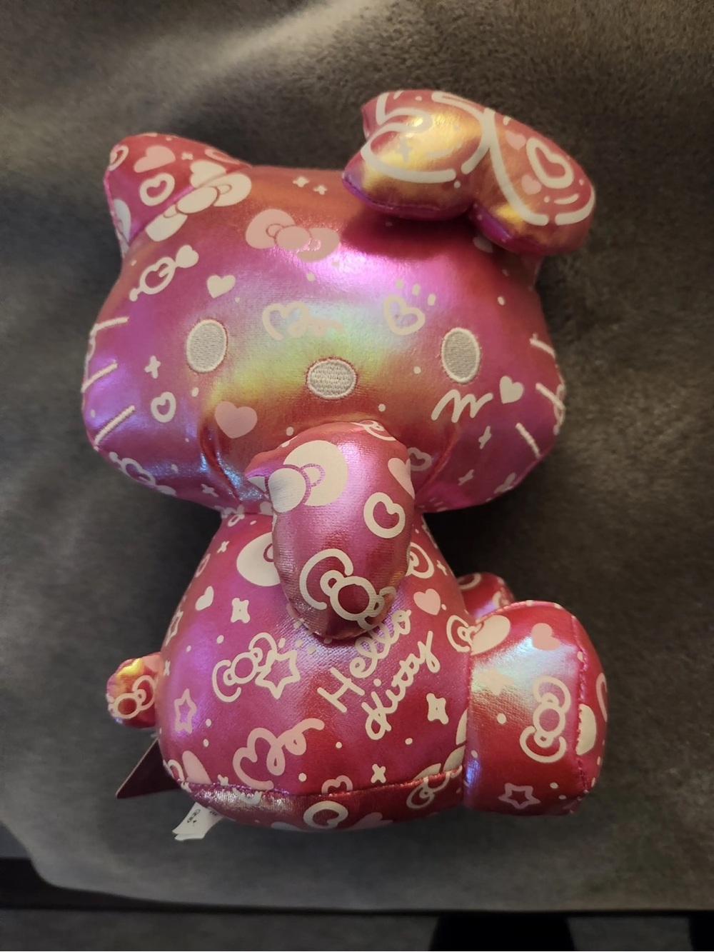 Hello Kitty Pink Heart-Print Plush - Hello Kitty Truck 50 year collectable